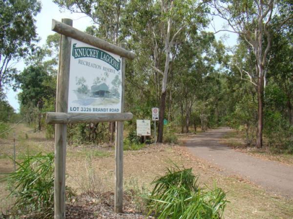 Knuckeys Lagoon Recreation Reserve Entrance
