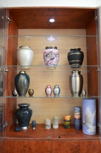Thorak Regional Cemetry Cabinet with Urns