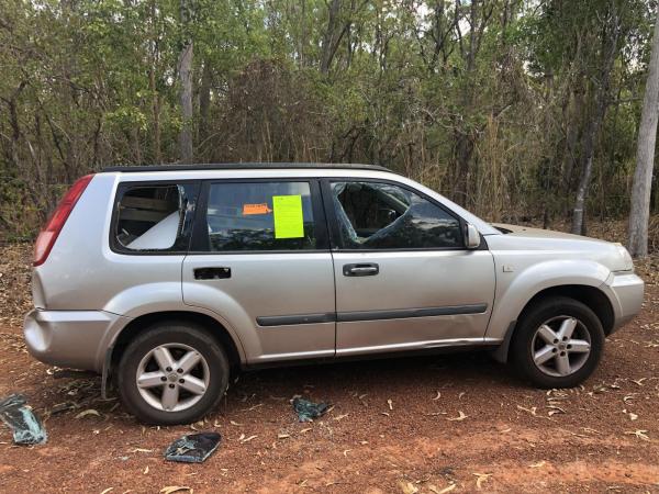 ABANDONED VEHICLE - NISSAN X-TRAIL SPITFIRE COURT MCMINNS LAGOON