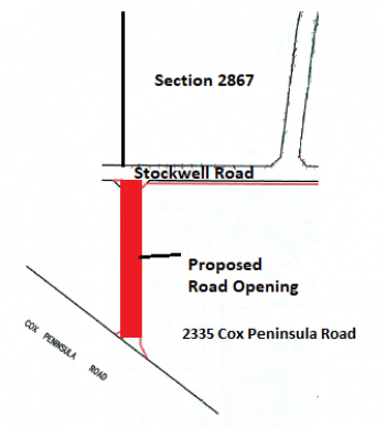 Road Opening - July 2019 - Drawing