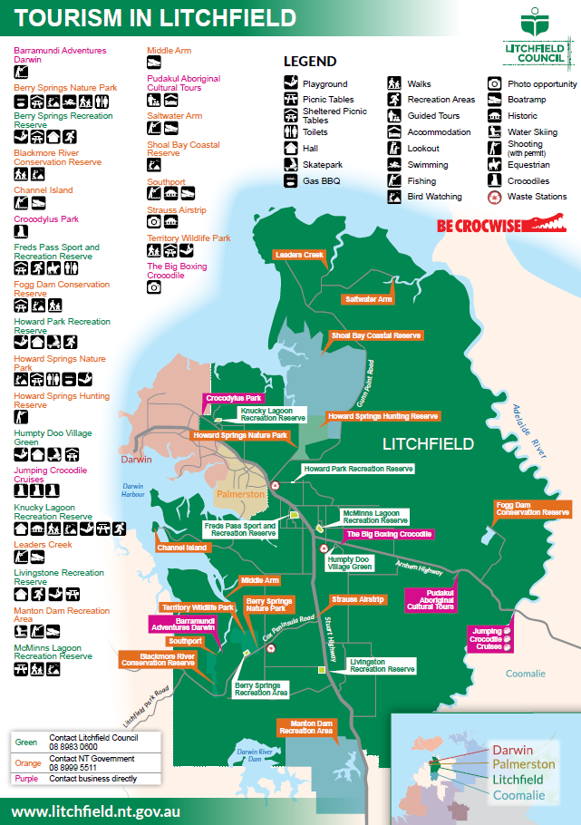 Tourism Trail Map