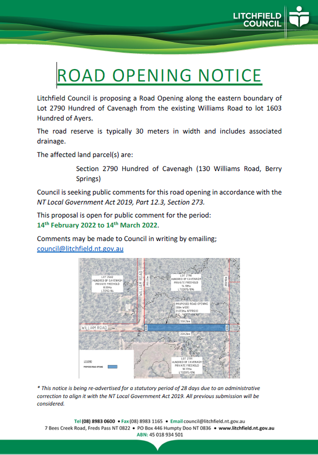 Road Opening Cyrus
