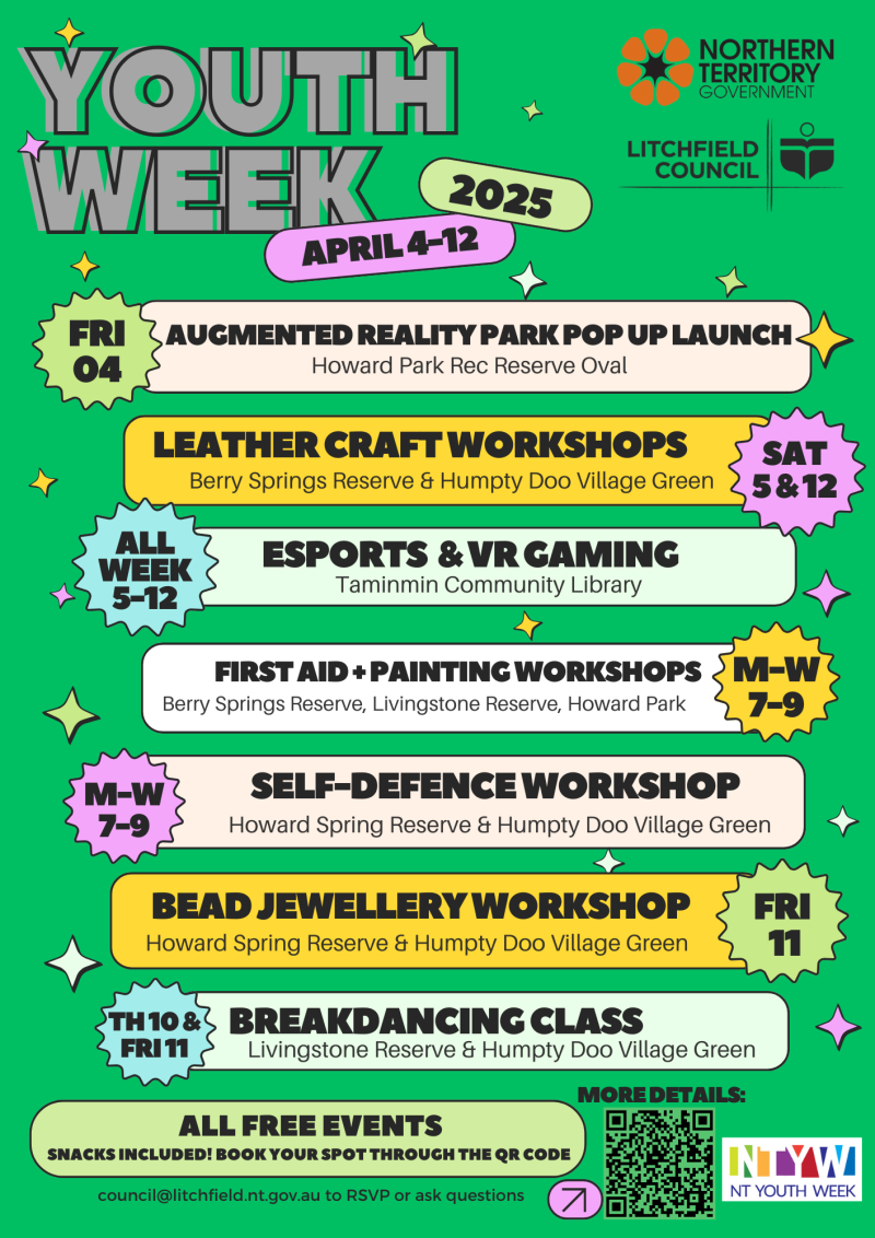 2025 youth week flyer